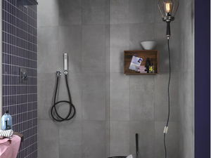 DISTRICT BOULEVARD - Antibacterial wall/floor tiles with concrete effect _ LEA CERAMICHE